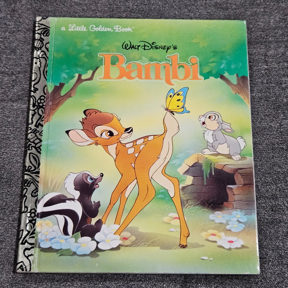 A Little Golden Book; Walt Disney's Bambi 1997 Vintage Hardcover